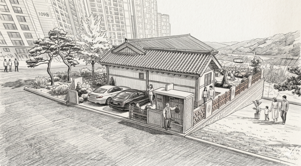 atype정면배경합성스케치